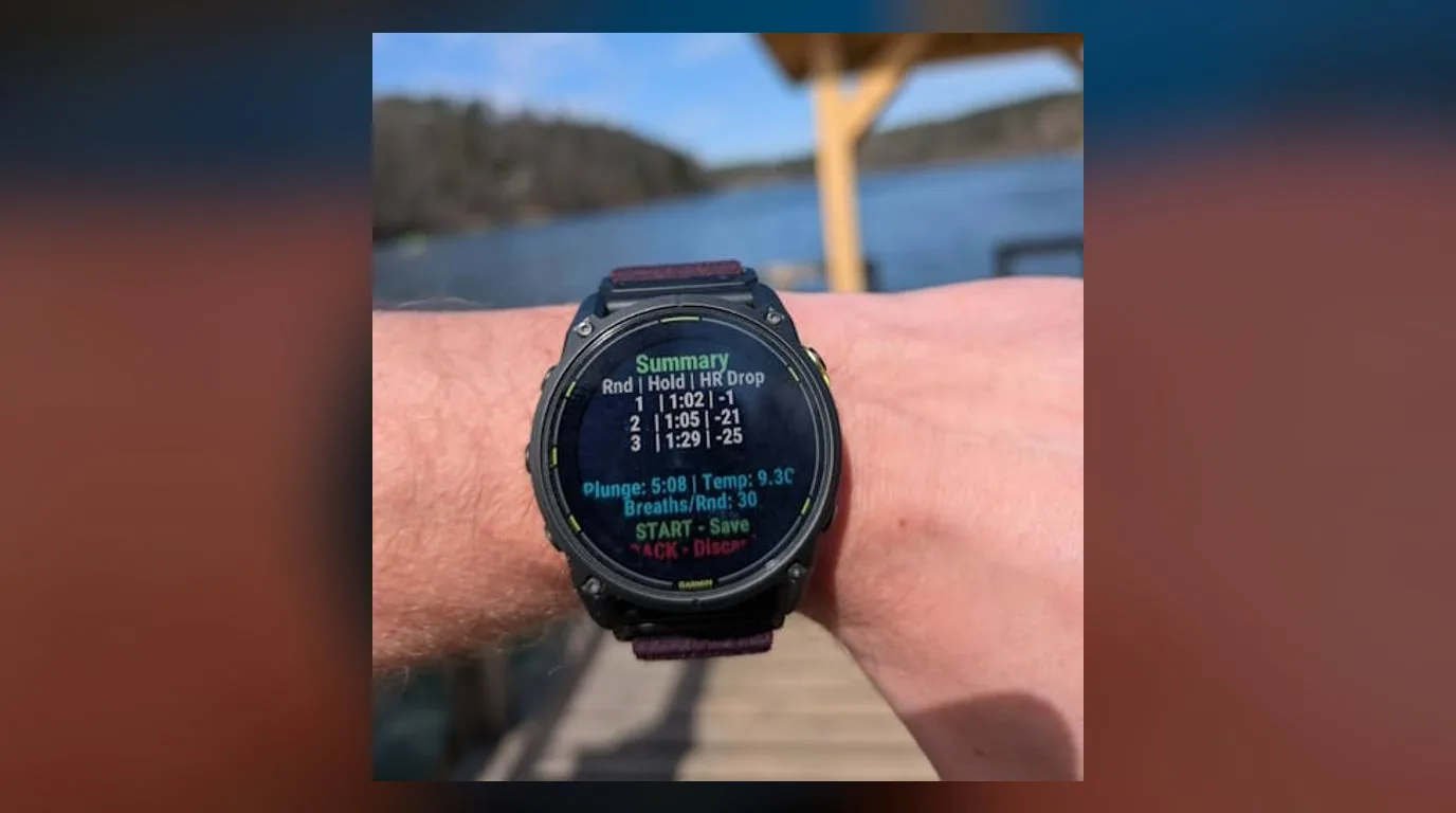 Tracking HRV Through Cold Exposure: What Garmin's Data Actually Shows
